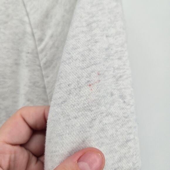 Nike Lace Up Cropped Sweater Size LG Athleisure Sporty Streetwear Casual Comfy - Picture 3 of 9